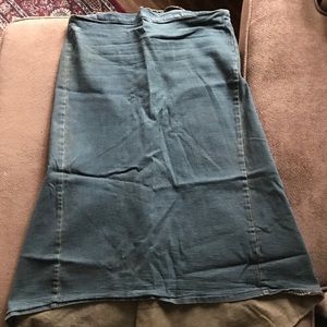 Jean skirt